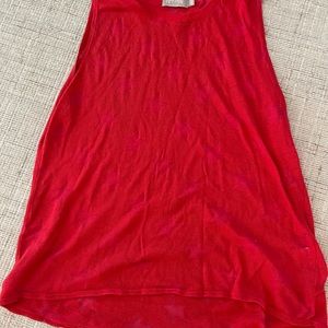 Tank top red with stars